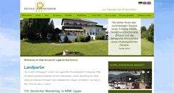 Desktop Screenshot of hotelsonnenhof.com