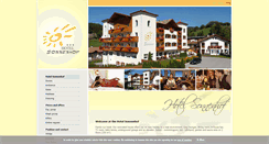 Desktop Screenshot of hotelsonnenhof.it