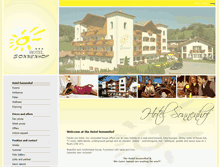 Tablet Screenshot of hotelsonnenhof.it